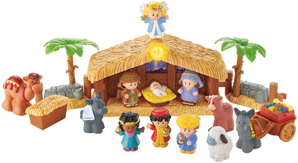 Keep Jesus in Christmas for Littles - Fisher Price Nativity
